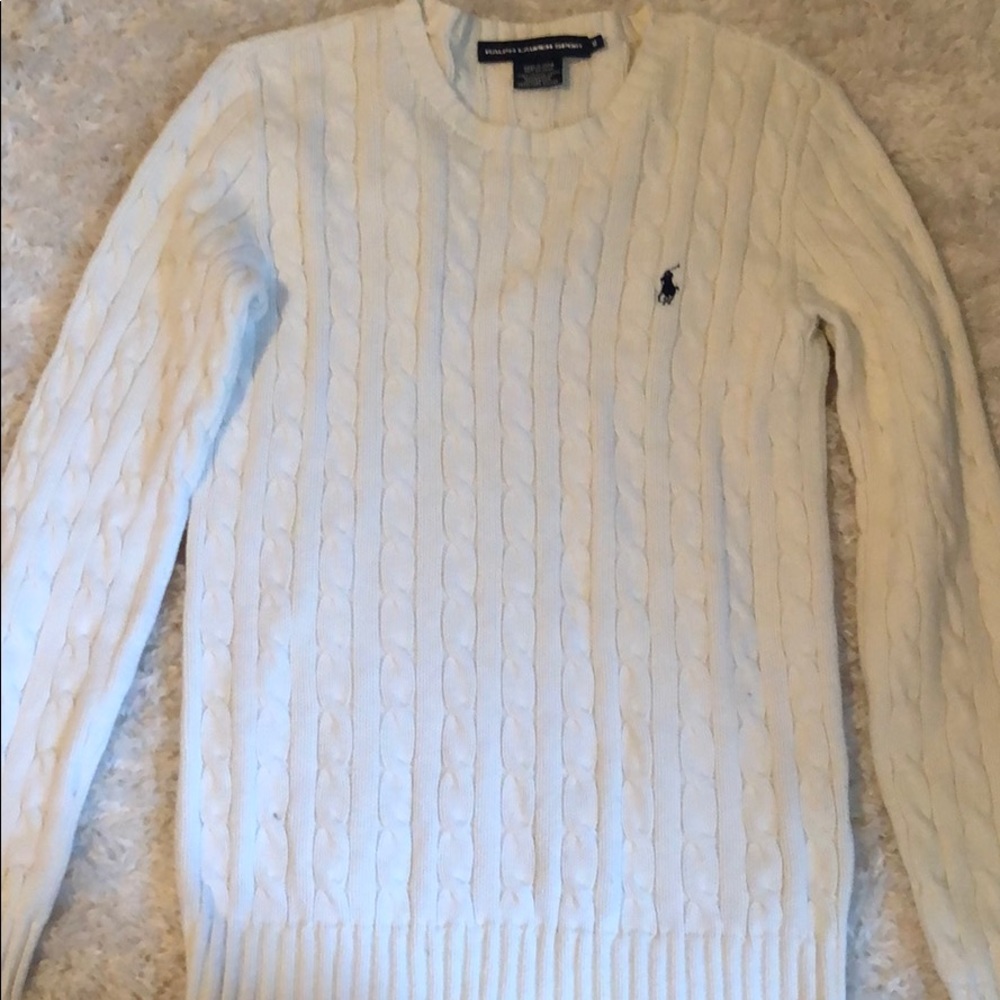Ralph Lauren cable knit sweater